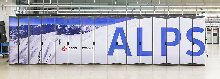 The "Alps" research infrastructure. (Image: Matteo Aroldi, CSCS)